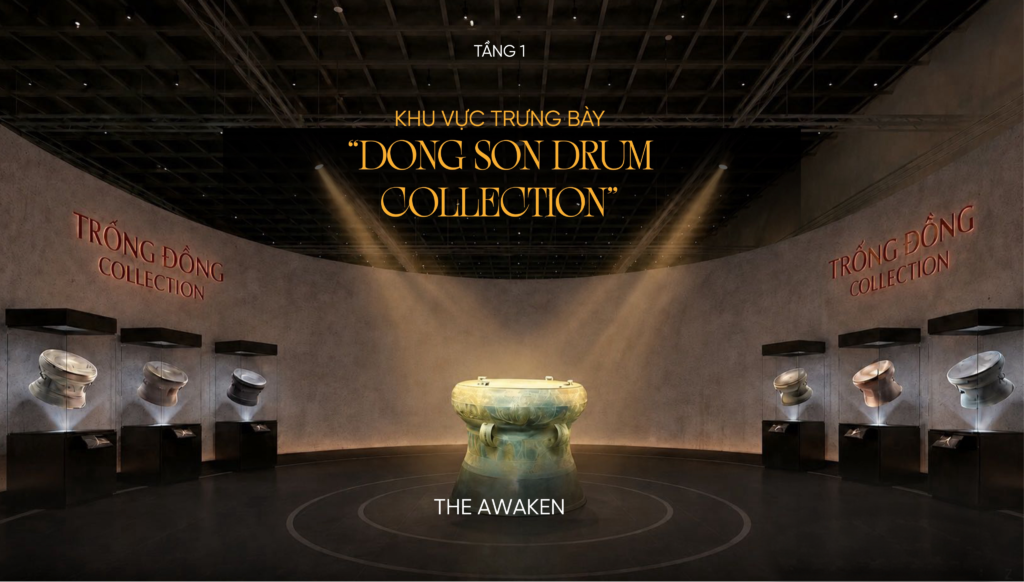 Khu vực trưng bày “Dong Son Drum Collection”